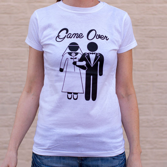 Matrimony Game Over T Shirt Clean Design