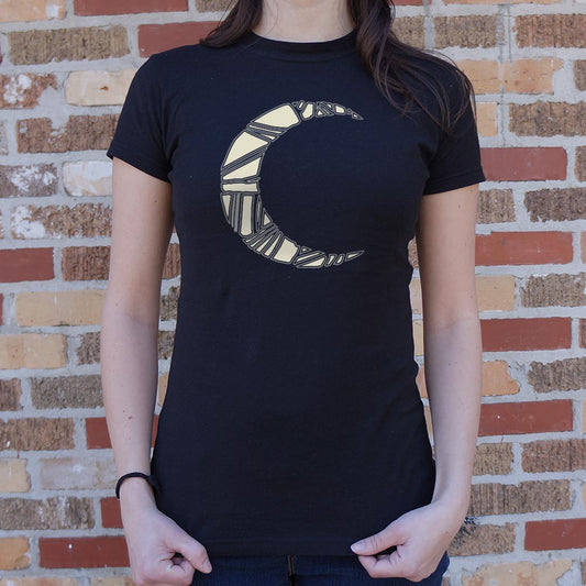 Moon Night T Shirt Minimal Style