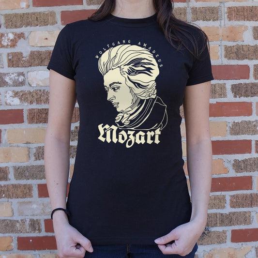 Mozart Portrait 6dollarshirts T Shirt Clean Design
