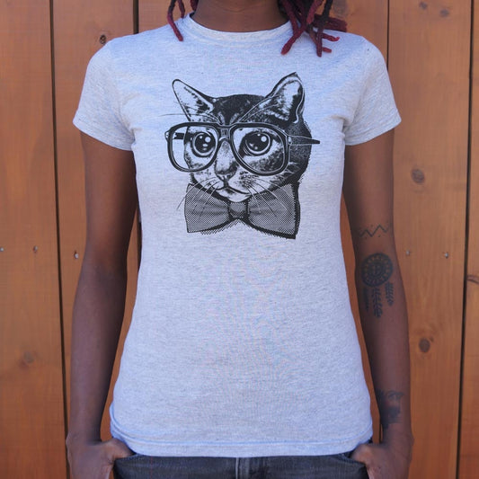 Nerd Cat T Shirt US Trend