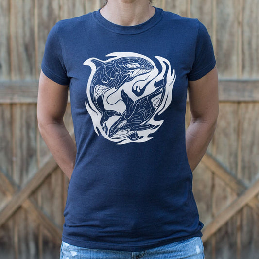 Orca Storm T Shirt Premium Print