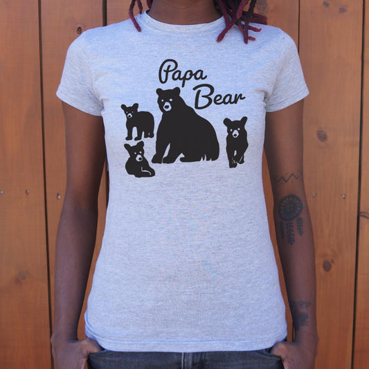 Papa Bear 6dollarshirts T Shirt Gift Ready