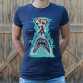 Pizza Shark Full Color 6dollarshirts T Shirt Gift Ready