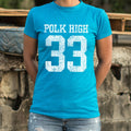 Polk High Number 33 T Shirt Premium Print