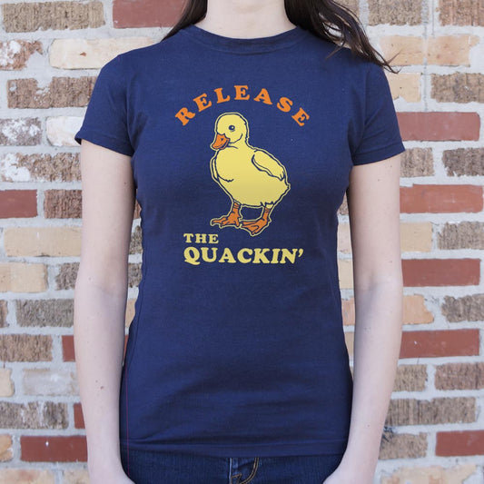 Release The Quackin 6dollarshirts T Shirt Clean Design