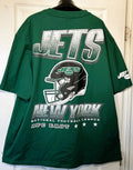 New York Jets Men's Big Men Tee Shirt 3xl Nfl Official Afc East Embroidered New | Trendy Graphic Tee | Casual Unisex T-shirt