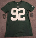 Nike Nfl New York Jets Leonard Williams Green T-shirt Jersey Men's Small | Premium Sports Jersey | Fan Edition Apparel