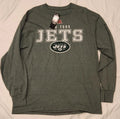 Majestic New York Jets Long Sleeve Graphic T-shirt Nfl Football Xl | Trendy Graphic Tee | Casual Unisex T-shirt