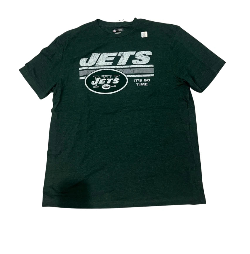 New York Jets Nfl T-shirt Xl Super Soft Official Helmet Logo Tee | Trendy Graphic Tee | Casual Unisex T-shirt
