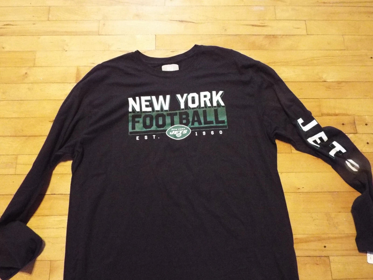 New York Jets Long Sleeve Black Shirt | Trendy Graphic Tee | Casual Unisex T-shirt
