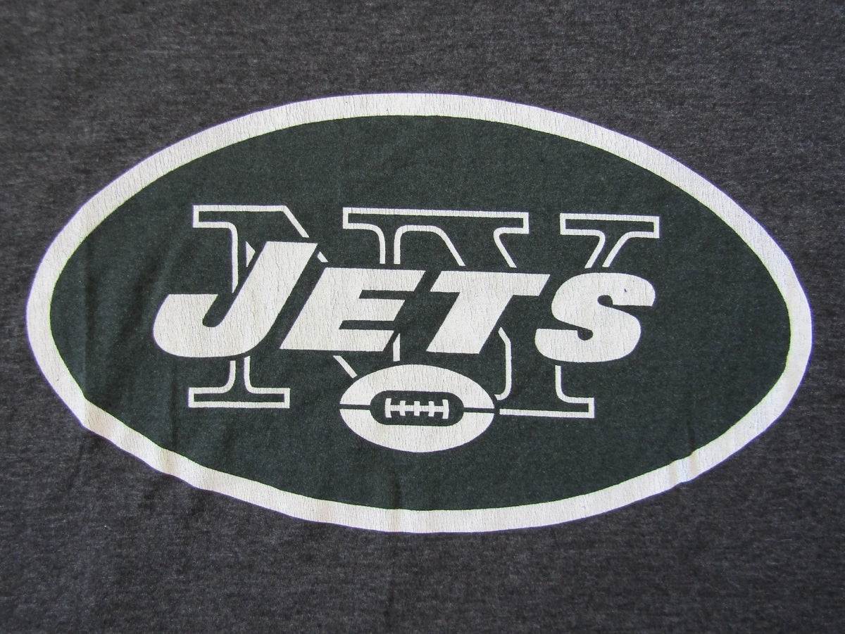 New York Jets T Shirt Gray Large Nfl Team Apparel | Trendy Graphic Tee | Casual Unisex T-shirt