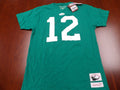 New Mitchell &amp Ness Nfl New York Jets Joe Namath Green Jersey T-shirt Size S | Premium Sports Jersey | Fan Edition Apparel