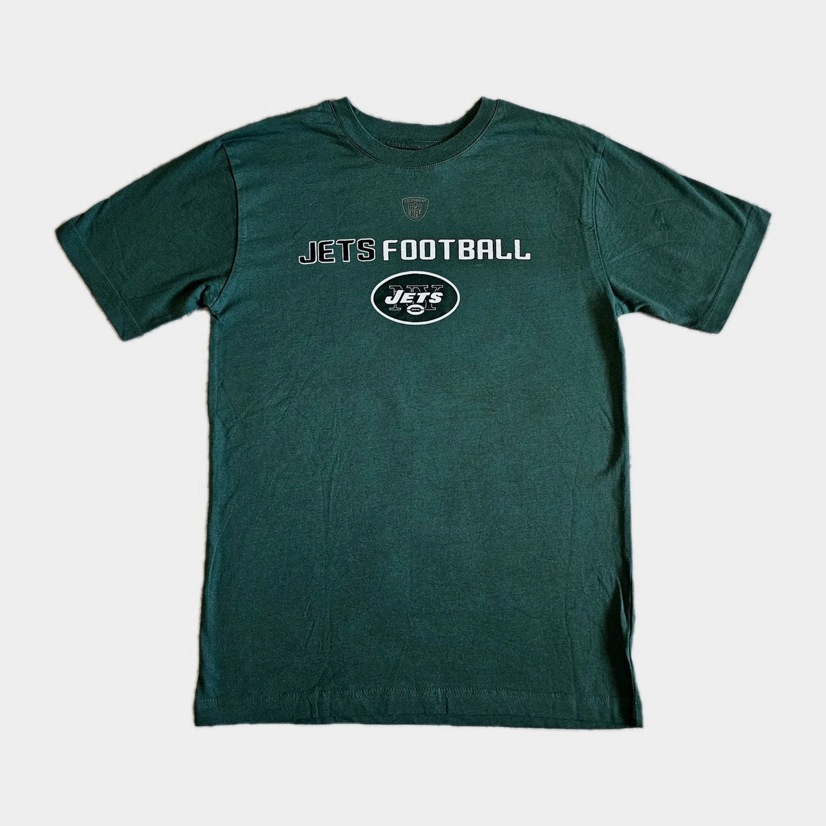 Nfl New York Jets Tee Shirt Youth Size Large 14-16 Green 100 Cotton Nwot | Trendy Graphic Tee | Casual Unisex T-shirt