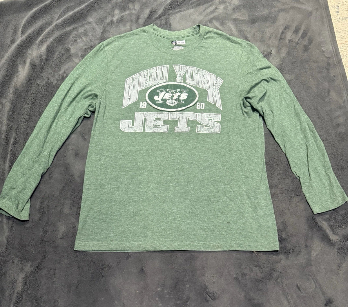 New York Jets Long Sleeve Shirt Size Xl Nfl Team Apparel See Description | Trendy Graphic Tee | Casual Unisex T-shirt