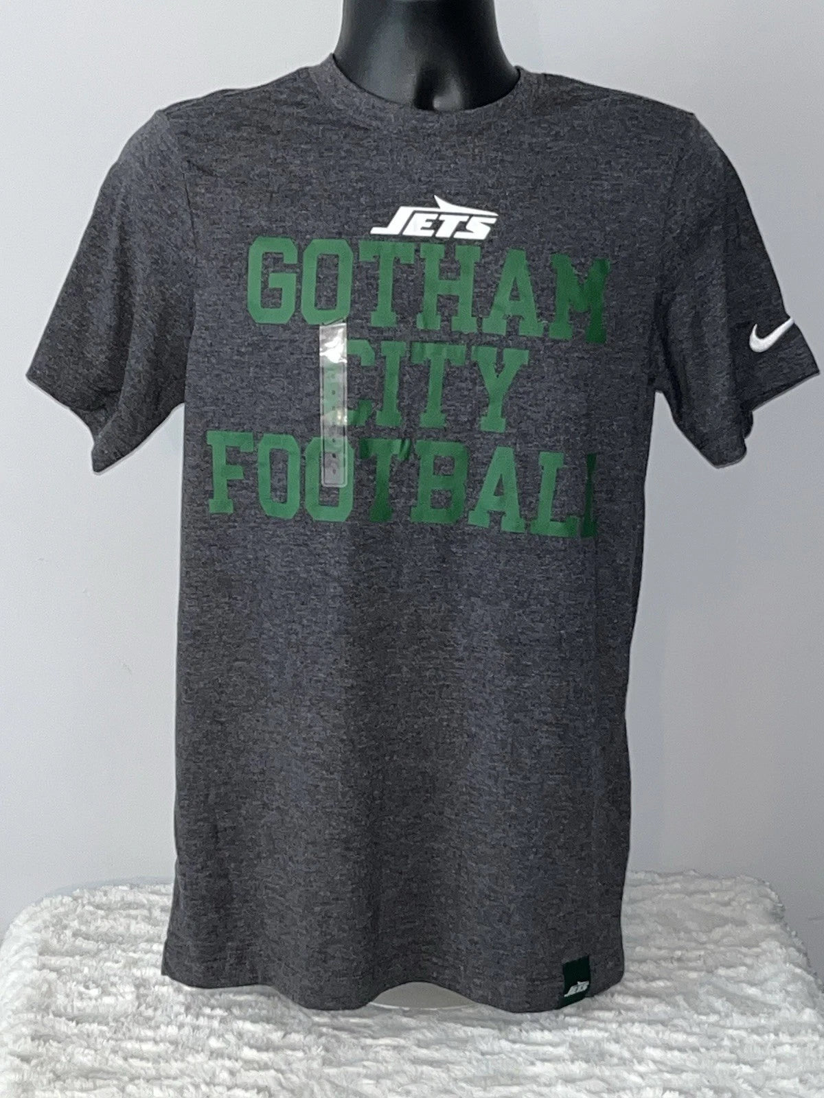 New York Jets Nfl Nike Gotham City Football Short Sleeve Shirt Mens Small Nwt | Trendy Graphic Tee | Casual Unisex T-shirt