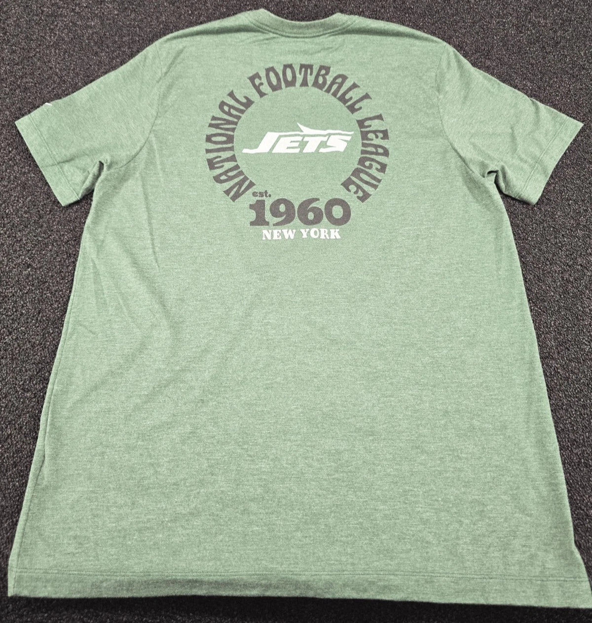 New York Jets Nike T-shirt Xl Green Football Ny Est 1960 Nfl | Trendy Graphic Tee | Casual Unisex T-shirt