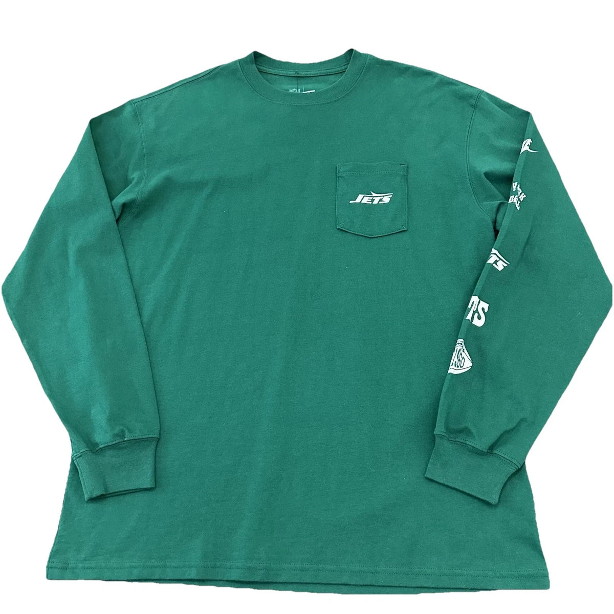 Nwt Nike New York Jets Rewind Max90 Pocket Long Sleeve T-shirt Size Men's Medium | Trendy Graphic Tee | Casual Unisex T-shirt
