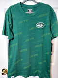 New York Jets Men's T-shirt Large Green Nfl Team Apparal New York Jets Shirt New | Trendy Graphic Tee | Casual Unisex T-shirt