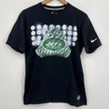 Nike T-shirt Men's M Black New York Jets Nfl Football Short Sleeve Crew Neck | Trendy Graphic Tee | Casual Unisex T-shirt