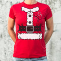 Santa Costume T Shirt Everyday Wear