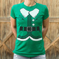 Santa S Elf Costume T Shirt Clean Design