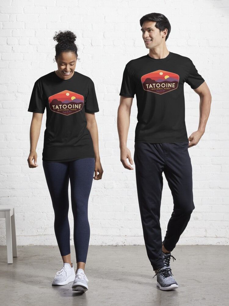 Tatooine National Park Twice the Fun Twice the Fun Active T Shirt T Shirt High Search Demand Daily Wear