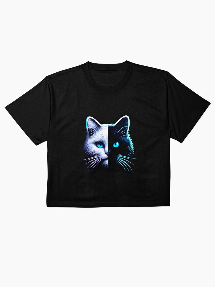 Radiant Shadows: Neon Illuminated Icons Boxy T-Shirt