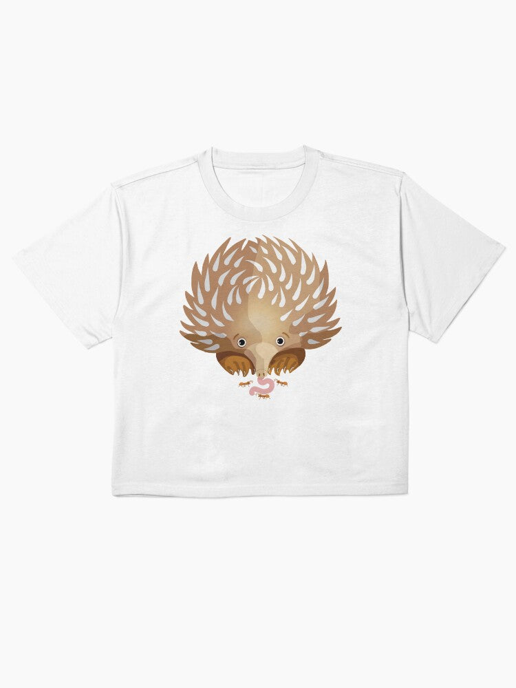 Cute Australian Echidna Puggle Wildlife Boxy T-Shirt