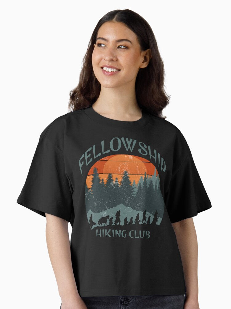 Fellowship hiking club Boxy T-Shirt