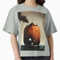 Imagined Worlds: Digital art combining surrealism and nature. Boxy T-Shirt for Sale by Piotrek0001