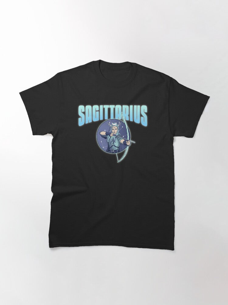 T Shirt Sagittarius Horoscope Sign Design Classic