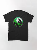 T Shirt Star Silhouette Green Classic