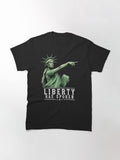 Sophie Cunningham Pointing - Sophie Cunningham Basketball Point God, Don't Point At Me - Patriotic Satire Top, Lady Liberty - Sophie Cunningham Classic T-Shirt