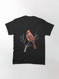 Red Cardinal Bird Classic T Shirt US Trend