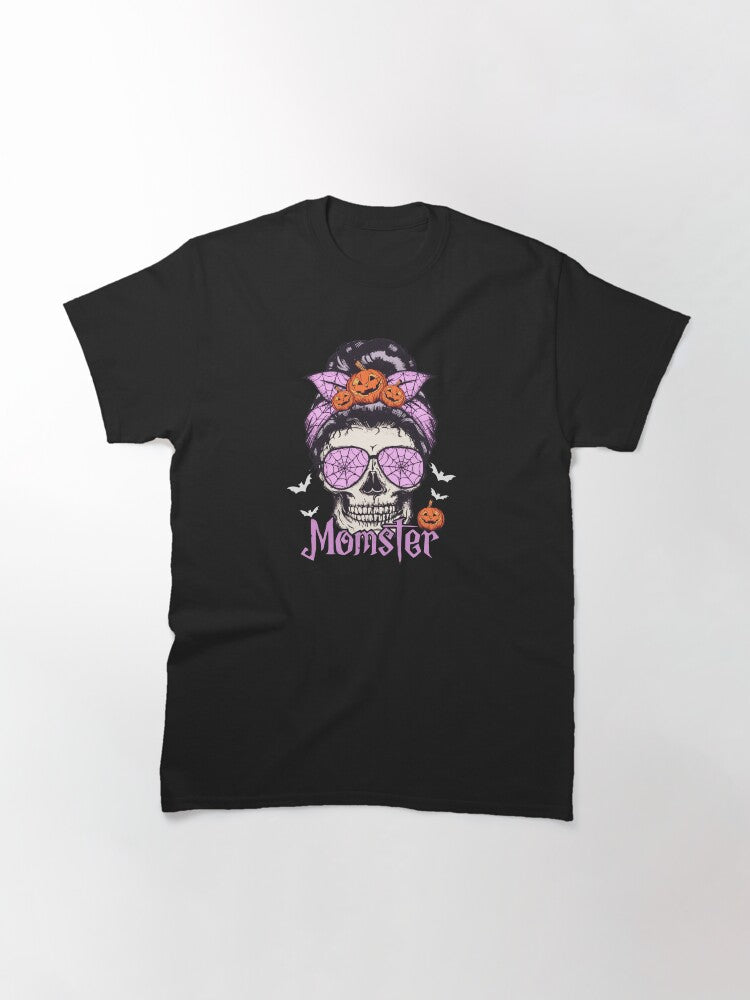Momster Halloween - Dark Background Classic T-Shirt