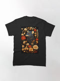 T Shirt Mice And Flowers Golden Version Classic