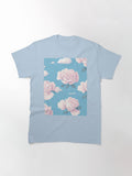 T Shirt Clouds And Roses Classic
