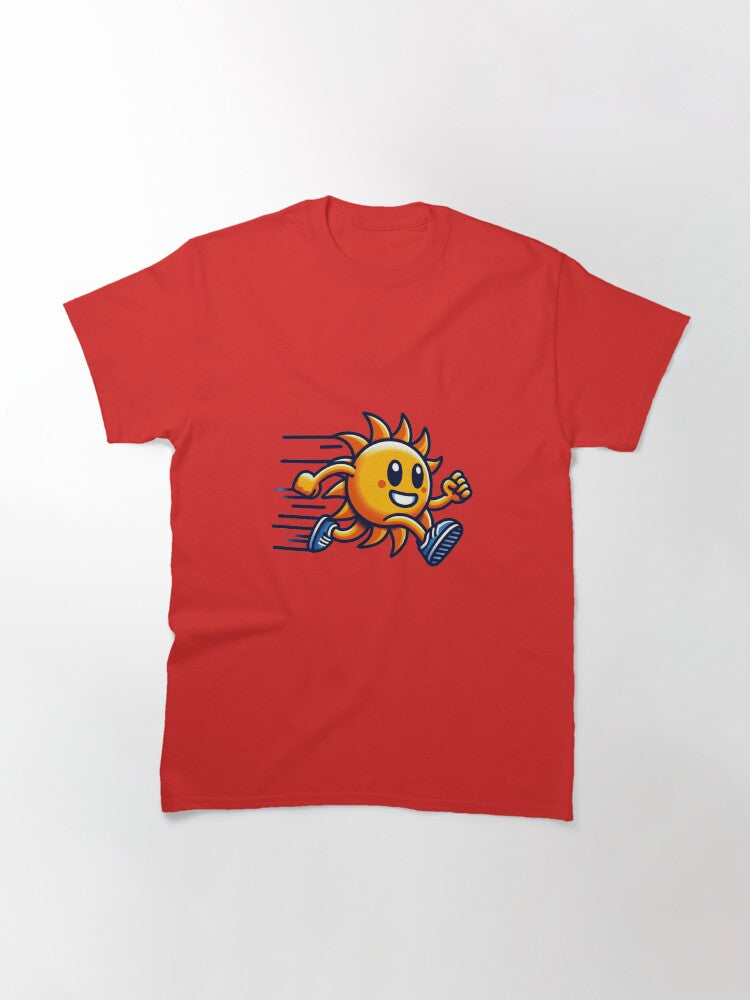 Running Sun - Beautiful Classic T-Shirt
