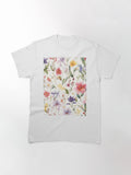 Floral Pattern. Colorful Flowers.field Flowers Classic T-Shirt
