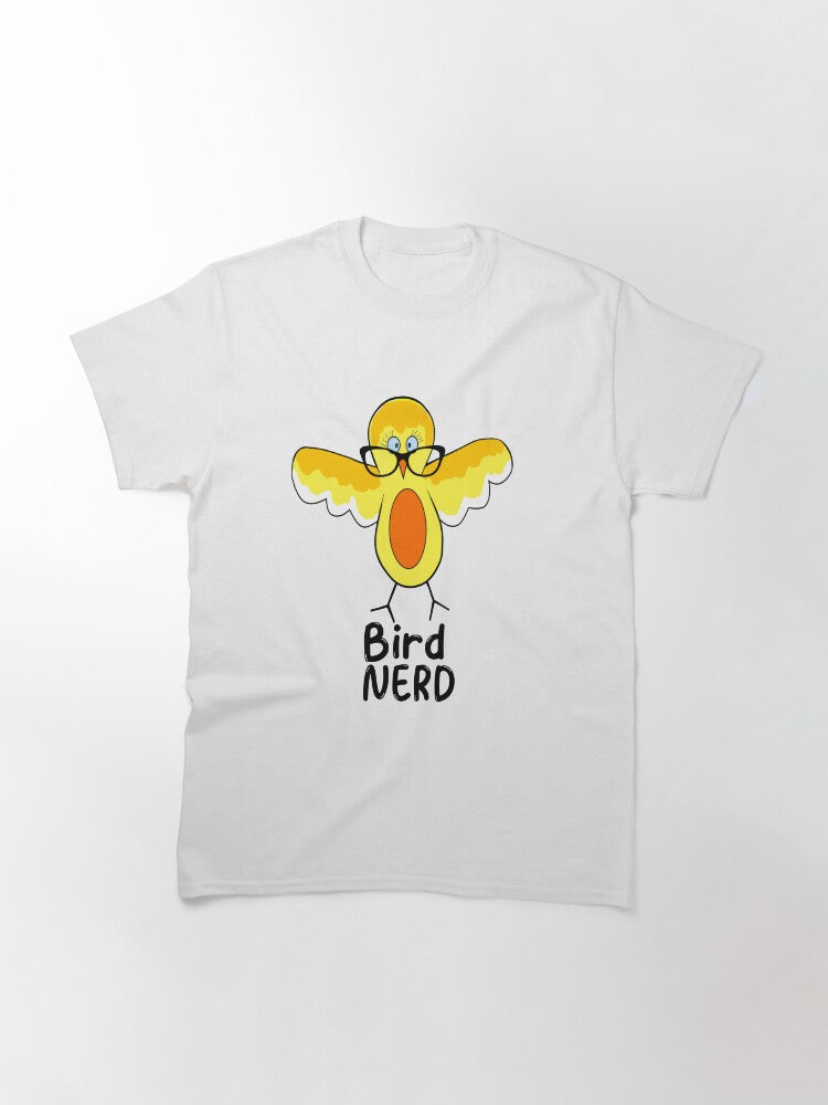 Funny Bird Nerd Classic T Shirt Gift Ready