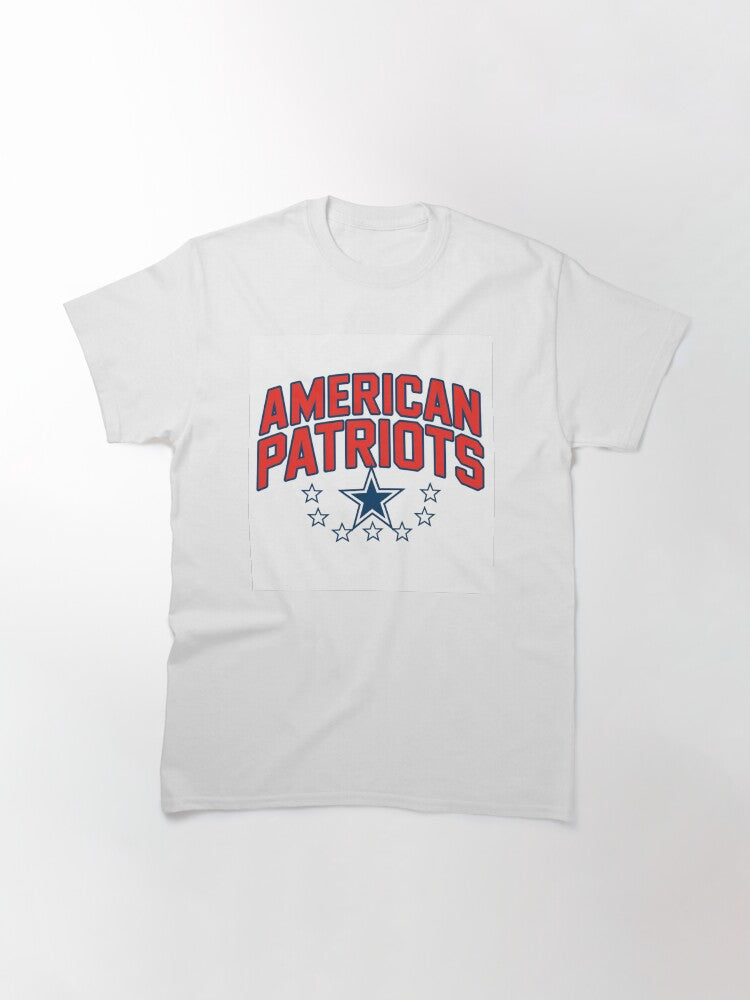 Patriotic Prints: Wear your American Pride Classic T-Shirt