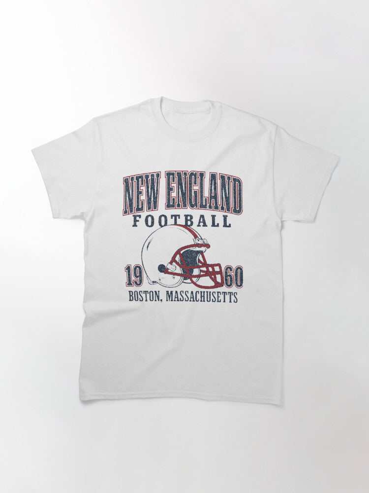 New England Football Boston Massachusetts Style Classic T-Shirt