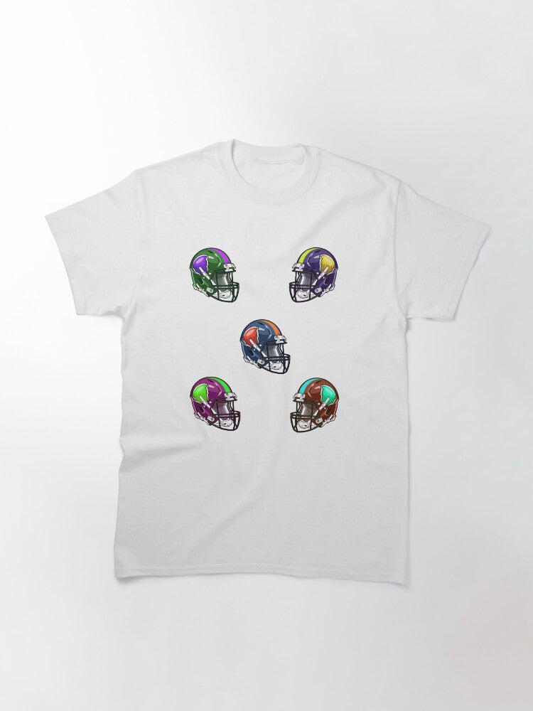 Football Helmet Pack Classic T-Shirt