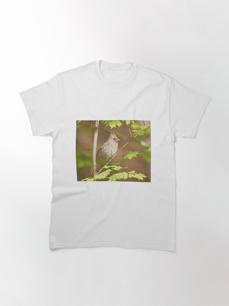 Northern Cardinal Classic T Shirt Clean Design