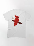 Cozy Cardinal Classic T Shirt Premium Print