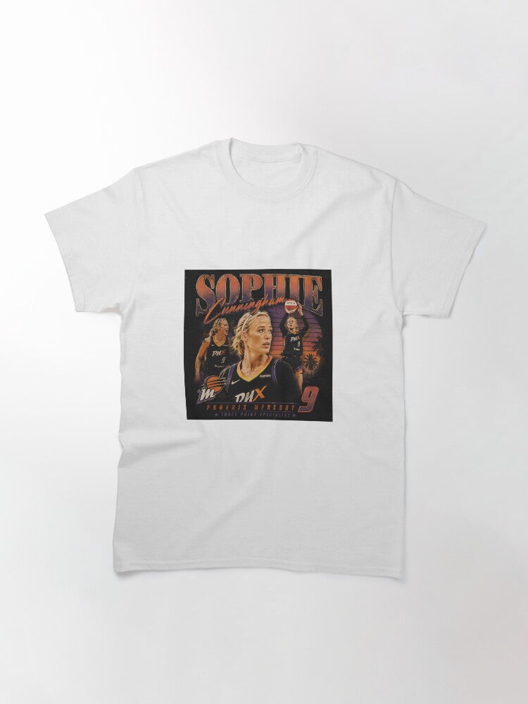Sophie Cunningham sticker design | vintage hoops • WNBA Classic T-Shirt