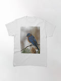 Eastern Bluebird Classic T Shirt Minimal Style 2