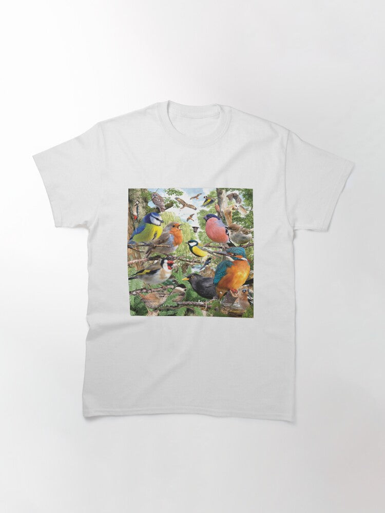 British Birds Classic T Shirt Everyday Wear