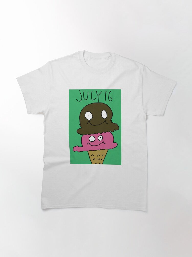 JULY 16th National Ice Cream Day Color 16 Classic T-Shirt