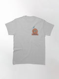 Birder Bird With Binos Logo Classic T Shirt Clean Design
